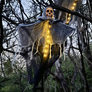 Halloween Party Funny Courtyard Decorative String Lights Fabric Outdoor Scene Layout Ghost Skull